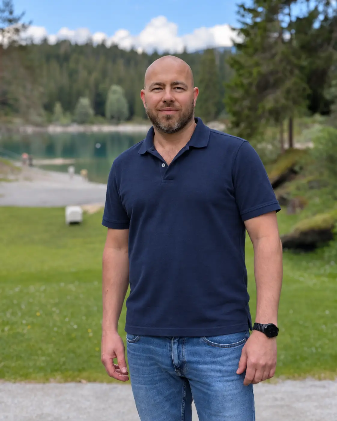 Portrait of Eriks, founder of Ambernord Digital