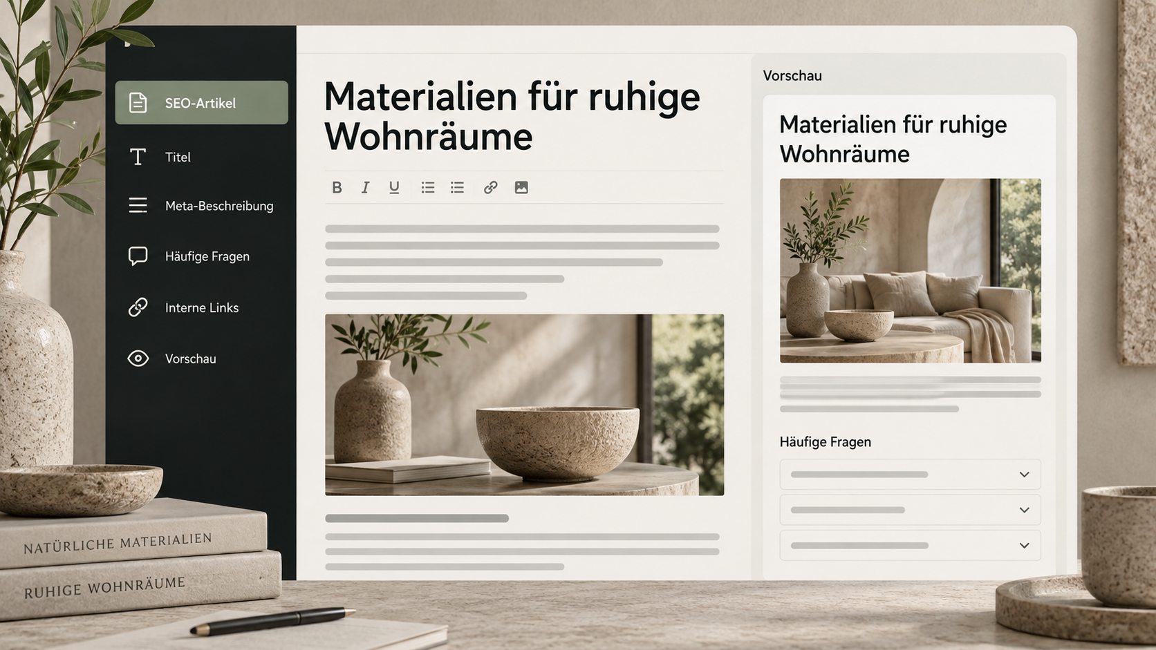 Für Ihre Märkte und Systeme eingerichtet. Illustrative Funktionsdarstellung mit individuell gestaltetem Erscheinungsbild.